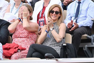 Anne Gravoin à Roland-Garros le 4 juin 2019