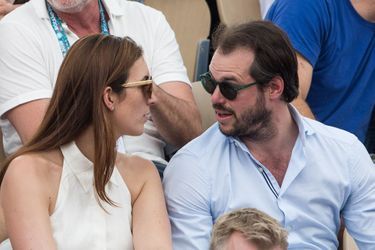 Le prince Félix de Luxembourg et la princesse Claire à Roland-Garros à Paris, le 4 juin 2019