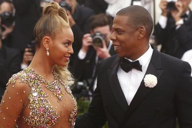 Beyoncé et Jay Z lors du MET gala 2016.