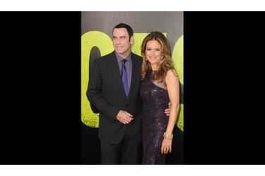 John Travolta accompagné de son épouse Kelly Preston