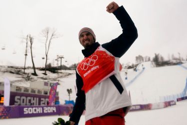 Pierre Vaultier est devenu champion olympique mardi. 