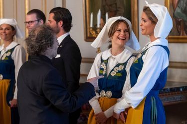 Les princesses Sofia et Madeleine de Suède à Stockholm, le 6 juin 2019