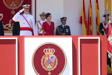 La reine Letizia et le roi Felipe VI d'Espagne à Séville, le 1er juin 2019
