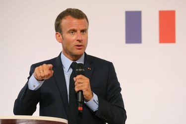Emmanuel Macron, le 22 mai 2018.