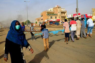 Manifestation à Khartoum, au Soudan, le 3 juin 2019.