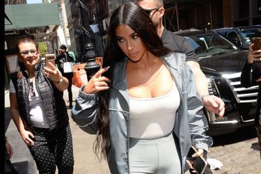 Kim Kardashian dans les rues de New York.