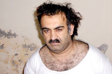 Khalid Sheikh Mohammed en 2003, peu après sa capture. 