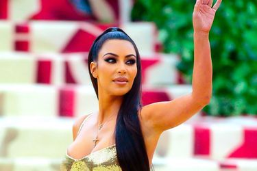 Kim Kardashian au MET Gala le 7 mai 2018