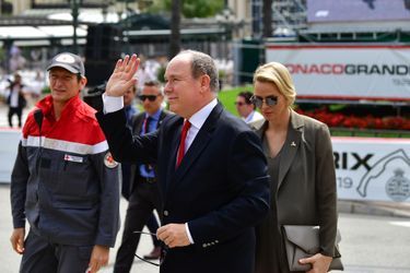 Le prince Albert II et la princesse Charlène de Monaco, à Monaco le 25 mai 2019