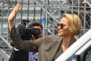 La princesse Charlène de Monaco, à Monaco le 25 mai 2019