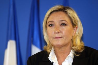 Marine Le Pen le 7 janvier dernier. 