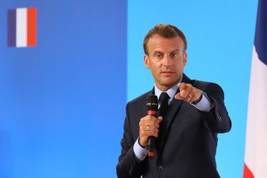 Emmanuel Macron mardi à Paris