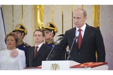 «Je jure, en tant que président de la fédération de Russie, de respecter les droits et libertés du peuple et du citoyen», a-t-il déclaré lors d'une cérémonie au Kremlin.
