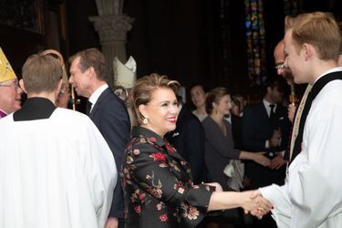 La famille grand-ducale de Luxembourg à Luxembourg, le 26 mai 2019 
