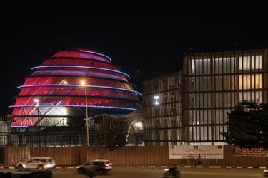 Une vue du Kigali convention centre où le philanthrope Mo Ibrahim a orchestré son brillant Governance weekend du 27 au 29 avril 2018