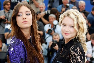 Adèle Exarchopoulos et Virginie Efira au Festival de Cannes le 25 mai.