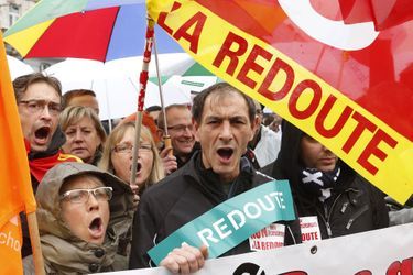 Les salariés de La Redoute ont manifesté le 7 novembre dernier.