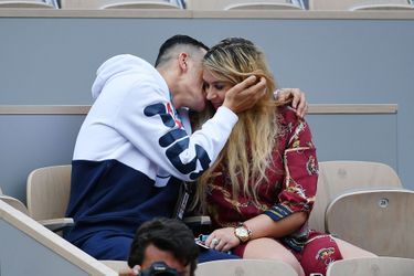 Yahya Boumediene et Marion Bartoli à Roland-Garros le 20 mai 2019