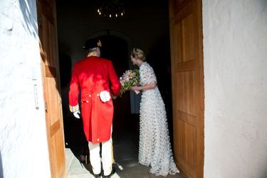 La princesse Alexandra von Sayn-Wittgenstein-Berleburg et le comte Michael Ahlefeldt-Laurvig-Bille à Svendborg, le 18 mai 2019
