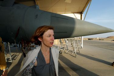 La ministre des Armées Florence Parly en Jordanie, le 18 juillet 2017.