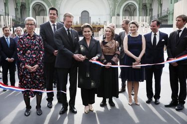 La famille grand-ducale de Luxembourg à Paris, le 22 mai 2019