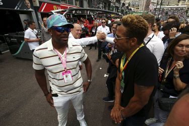 Chris Tucker et Gary Dourdan au Grand Prix de Formule 1 de Monaco le 26 mai 2019