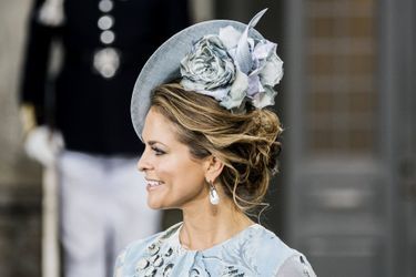 La princesse Madeleine aux 40 ans de la princesse Victoria, le 14 juillet 2017.
