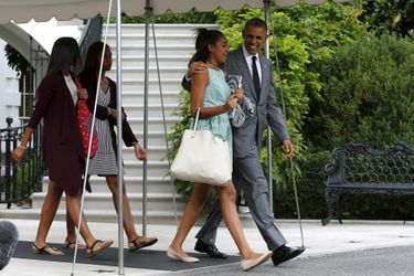 Barack Obama en virée avec ses filles