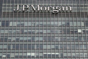 Des locaux de JPMorgan Chase à Londres en 2016.
