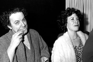 Coluche et Véronique Colucci en 1978. 