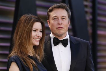 Elon Musk et Talulah Riley en mars 2014