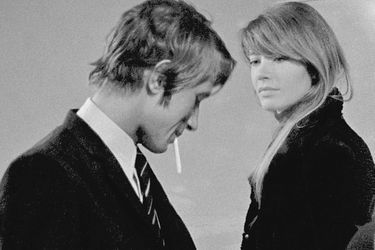 Françoise Hardy et Jacques Dutronc en 1967. 