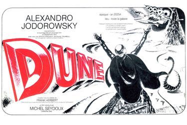 Une affiche du "Dune" avorté d'Alejandro Jodorowsky