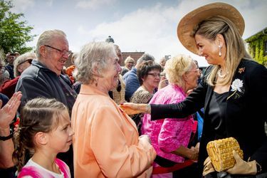 La reine Maxima des Pays-Bas à Bollewick, le 21 mai 2019
