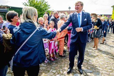 La reine Maxima et le roi Willem-Alexander des Pays-Bas à Bollewick, le 21 mai 2019