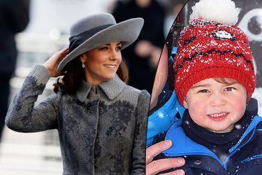 Kate Middleton et son fils le prince George