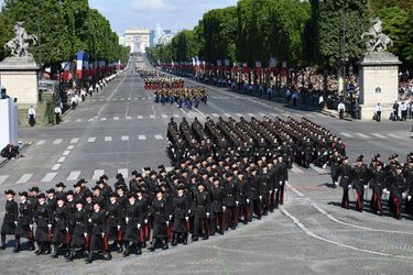 Le défilé du 14 Juillet se déroule vendredi, sur les Champs-Elysées, à Paris