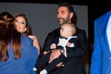 Eva Longoria, José Antonio Baston et leur fils Santiago au &amp;quot;Global Gift Gala&amp;quot; à Cannes, le 20 mai 2019&amp;nbsp;