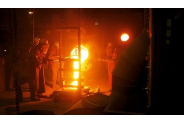 L&#039;atelier des Bronzes d’Industrie, à Amneville. Une PME de 215 salariés dirigée par Laurent Lajoye.