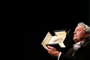 Alain Delon lors du 72e Festival de Cannes.