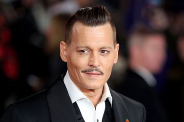 Johnny Depp à l&#039;avant première du &quot;Crime de l&#039;Orient Express&quot; le 2 novembre 2017 à Londres 