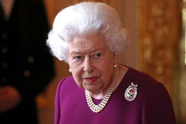 La reine Elizabeth II au château de Windsor, le 7 mai 2019