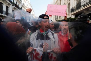 Manifestation à Alger, en Algérie, le 5 mars 2019.