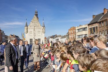 La reine des Belges Mathilde à Herendals, le 26 février 2019