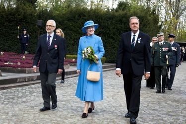 La reine Margrethe II de Danemark à Hellerup, le 4 mai 2015