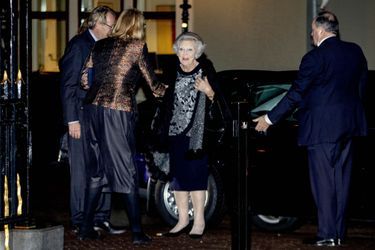 L'ex-reine Beatrix des Pays-Bas à La Haye, le 30 janvier 2019