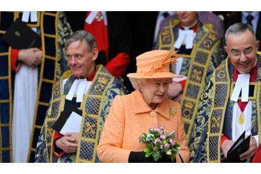 La reine d&#039;Angleterre a participé aujourd&#039;hui à la traditionnelle célébration du Commonwealth, en l&#039;abbaye de Westminster.