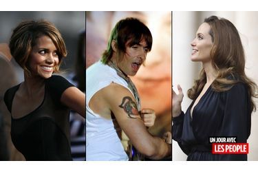 <br />
Halle Berry, Liam Gallagher, Angelina Jolie    