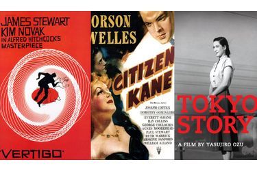<br />
"Vertigo" d'Alfred Hitchcock détrône "Citizen Kane" d'Orson Welles