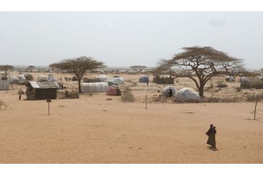 <br />
Le camp de Dadaab est l'un des plus vastes au monde, avec 400.000 réfugiés.